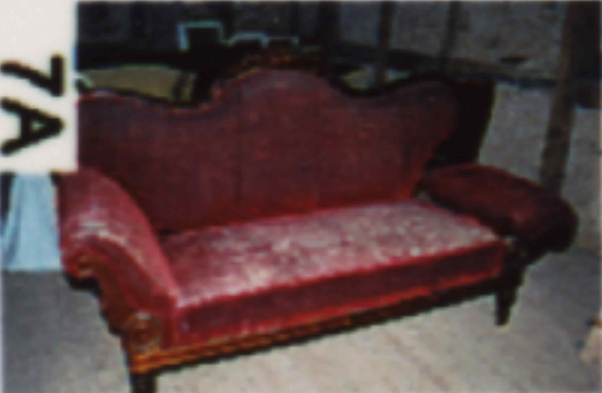 Sofa vorher